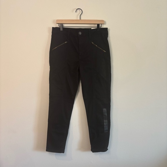 American Eagle Black Super Stretch Hi-Rise Jegging Crop- Size 14 Regular - Picture 1 of 9